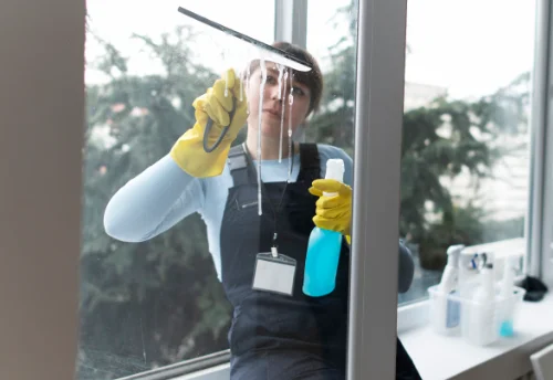 Nettoyage de vitres intérieures et extérieures à Estoher